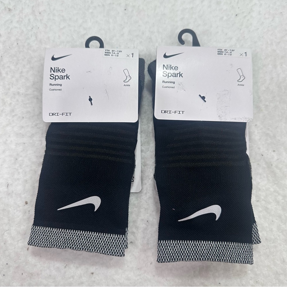 Black Nike Spark Running Socks